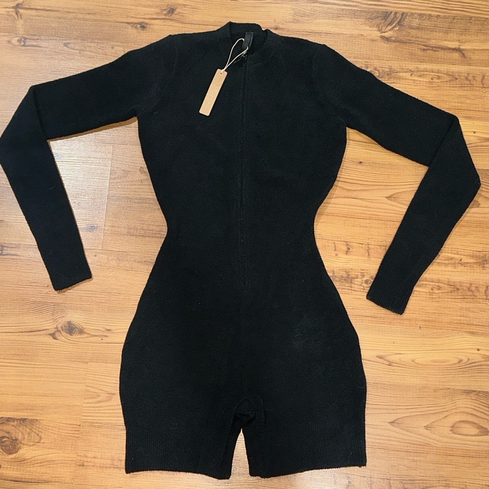 SKIMS Black Jumpsuit Size Small